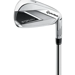 TaylorMade Mens Golf Clubs|Left Handed Golf Clubs^Used STEALTH Iron Individual Golf Clubs