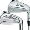 Titleist Left Handed Golf Clubs^Used 718 CB/MB Combo Left Handed Iron Set Golf Clubs