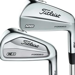 Titleist Left Handed Golf Clubs^Used 718 CB/MB Combo Left Handed Iron Set Golf Clubs