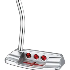 Titleist Putters^Used Scotty Cameron Select Silver Mist Squareback Putter Golf Clubs