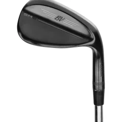 Titleist Wedges|Left Handed Golf Clubs^Used Vokey SM9 Jet Black Premium S Grind Wedge Golf Clubs