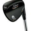 Titleist Left Handed Golf Clubs^Used Vokey SM5 Raw Black S Grind Left Handed Wedge Golf Clubs