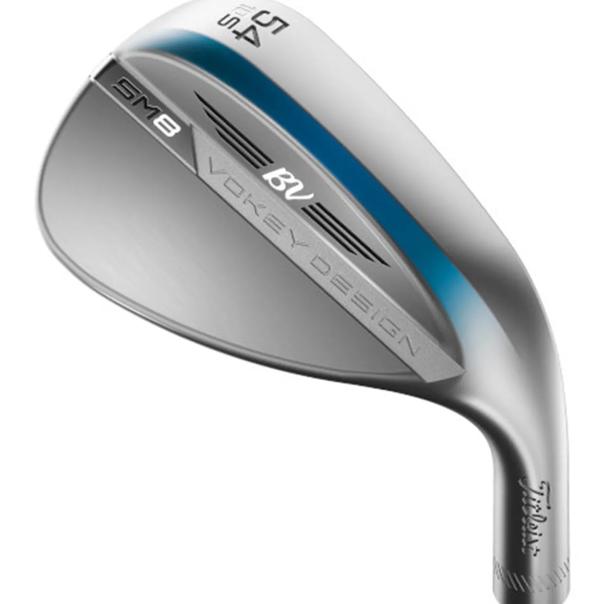 Titleist Left Handed Golf Clubs^Used Vokey SM8 Tour Chrome S Grind Left Handed Wedge Golf Clubs