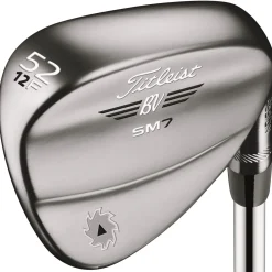Titleist Left Handed Golf Clubs^Used Vokey SM7 Tour Chrome F Grind Wedge Golf Clubs