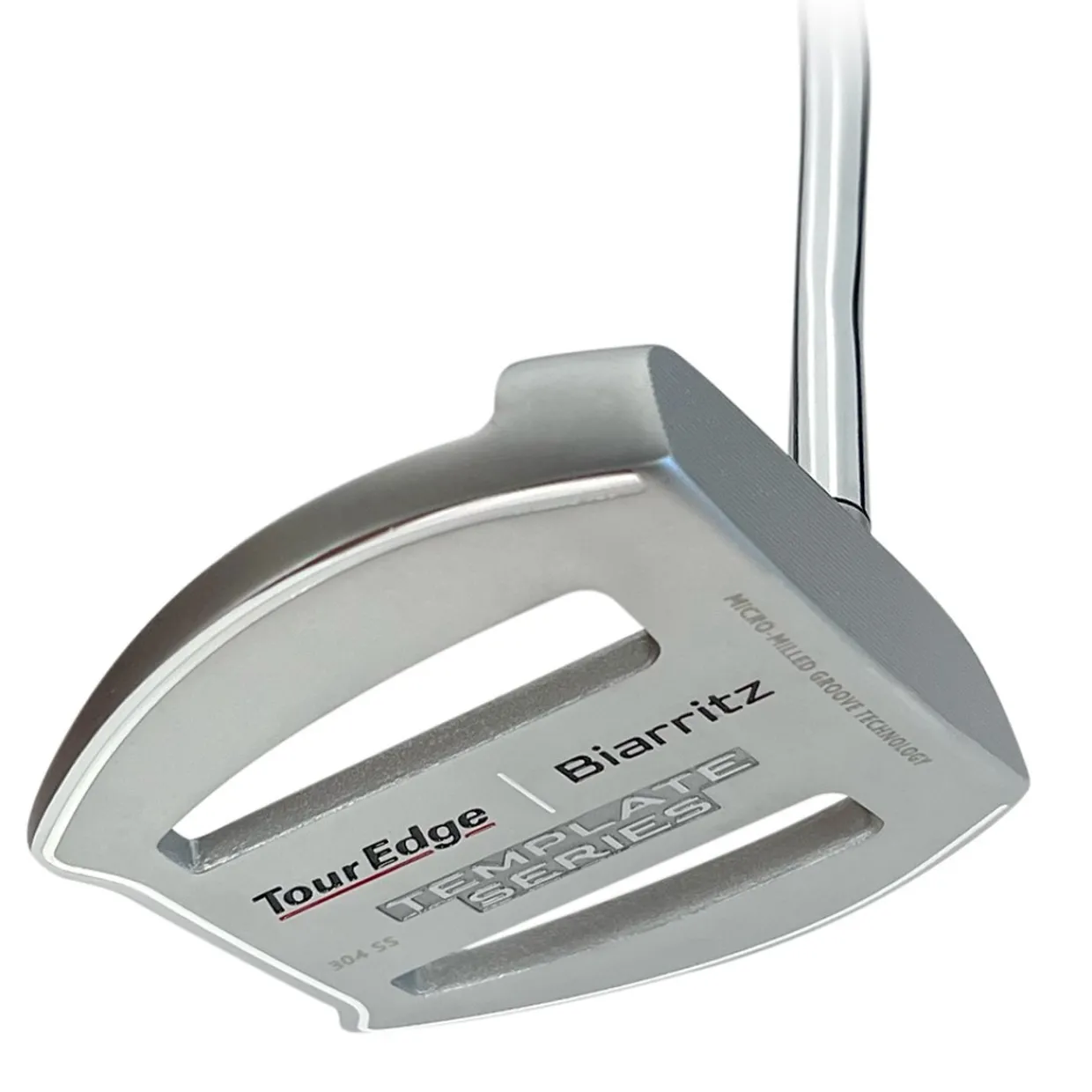 Tour Edge Putters^Used Template Biarritz Silver Putter Golf Clubs
