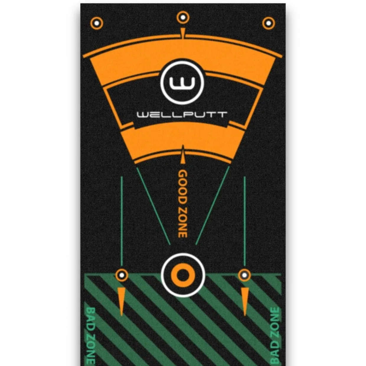 Wellputt Putting Aids^13 Feet Black Mat Putting Aids