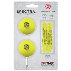 Bushnell Tees^Zero Friction Spectra 2 Ball/Tee Pack Golf Tees
